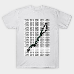 Jeddah - F1 Track (Sectors Update) T-Shirt